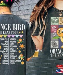 Comfort Color Vintage Orange Bird The Eras Tour Shirt Disney Epcot World Unisex Classic