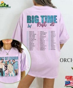 Comfort Colors® 2 Sides Big Time Rush Band Cant Get Enough Tour Shirt 2023 Music Shirts Unisex Classic