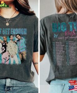 Comfort Colors® 2 Sides Big Time Rush Band Cant Get Enough Tour Shirt 2023 Music Shirts Unisex Classic