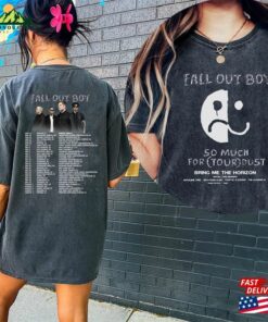 Comfort Colors(r) 2023 Fall Out Boy So Much For Stardust Shirt Tour T Shirt Hoodie 1