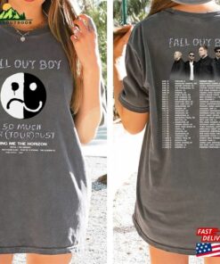 Comfort Colors(r) 2023 Fall Out Boy So Much For Stardust Shirt Tour T Shirt Hoodie 3