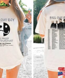 Comfort Colors(r) 2023 Fall Out Boy So Much For Stardust Shirt Tour T Shirt Hoodie 4