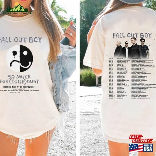 Comfort Colors® 2023 Fall Out Boy So Much (For) Stardust Shirt Tour T-Shirt Hoodie