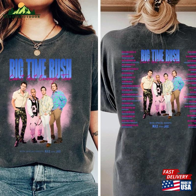 Comfort Colors® 90S Vintage Big Time Rush Band Shirt Tee Sweatshirt Classic