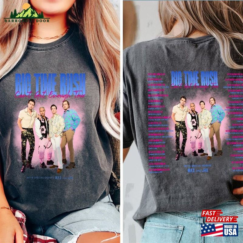 Comfort Colors® 90S Vintage Big Time Rush Band Shirt Tee Sweatshirt Classic