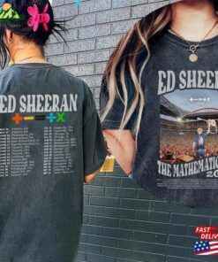 Comfort Colors® Ed Sheeran The Mathematics Tour Shirt Concert Tee Hoodie T-Shirt