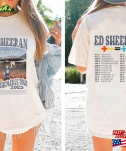 Comfort Colors(r) Ed Sheeran The Mathematics Tour Shirt Concert Tee Hoodie T Shirt 3