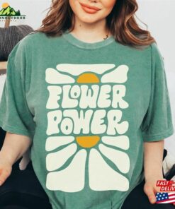 Comfort Colors® Flowers T-Shirt Boho Wildflowers Floral Nature Shirt Garment Dyed Unisex Hoodie