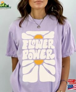 Comfort Colors(r) Flowers T Shirt Boho Wildflowers Floral Nature Shirt Garment Dyed Unisex Hoodie 4