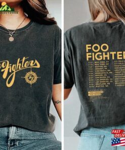 Comfort Colors® Foo Fighters 2024 Tour Shirt Everything Or Nothing At Band T-Shirt Classic