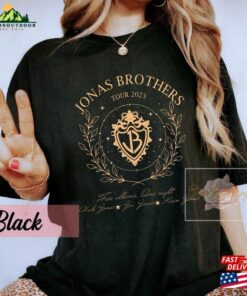 Comfort Colors(r) Jonas Brothers Shirt Five Albums One Night Tour Hoodie T Shirt 1