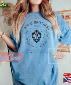 Comfort Colors® Jonas Brothers Shirt Five Albums One Night Tour Hoodie T-Shirt 2 Comfort Colors(r) Jonas Brothers Shirt Five Albums One Night Tour Hoodie T Shirt 3