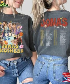 Comfort Colors® Jonas Brothers Shirt Five Albums One Night Tour Joe Unisex Sweatshirt