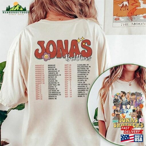 Comfort Colors® Jonas Brothers Shirt Five Albums One Night Tour Joe Unisex Sweatshirt