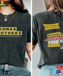 Comfort Colors® Jonas Brothers Waffle House Shirt Five Albums One Night Tour Gift For Fans Unisex Sweatshirt