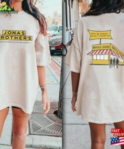Comfort Colors® Jonas Brothers Waffle House Shirt Five Albums One Night Tour Gift For Fans Unisex Sweatshirt