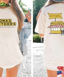 Comfort Colors(r) Jonas Brothers Waffle House Shirt Merch 2 Sides Sweatshirt Unisex T Shirt 3