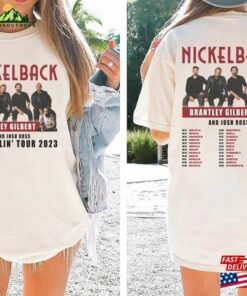 Comfort Colors(r) Nickelback Get Rollintour 2023 Shirt Band Concert Hoodie T Shirt 3
