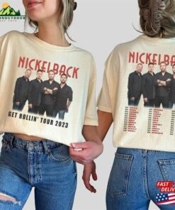 Comfort Colors® Nickelback Get Rollin’tour 2023 Shirt T-Shirt Classic
