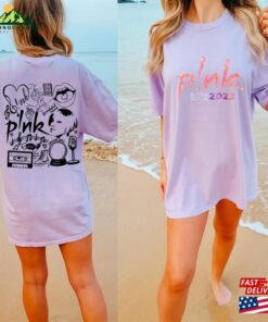 Comfort Colors® P!Nk Pink Singer Summer Carnival 2023 Tour T-Shirt Trustfall Album Shirt Unisex Classic