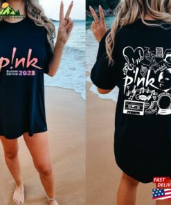 Comfort Colors(r) P!Nk Pink Singer Summer Carnival 2023 Tour T Shirt Trustfall Album Shirt Unisex Classic 3