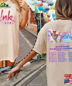 Comfort Colors® P!Nk Summer Carnival 2023 Trustfall Album Tee Pink Singer Tour Hoodie Classic