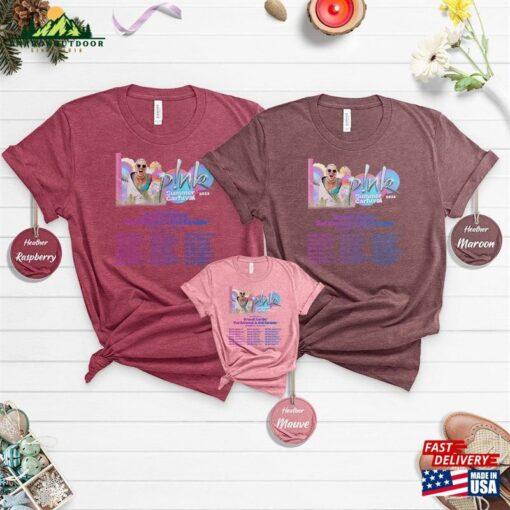 Comfort Colors® P!Nk Summer Carnival 2023 Trustfall Album Tee Pink Singer Tour Sweatshirt T-Shirt