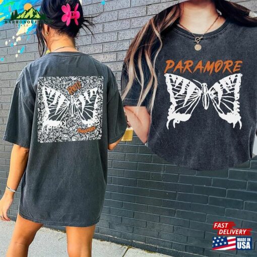 Comfort Colors® Paramore Tour 2 Sides Shirt Doodle Art T-Shirt Sweatshirt