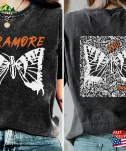 Comfort Colors(r) Paramore Tour 2 Sides Shirt Doodle Art T Shirt Sweatshirt 3