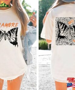 Comfort Colors(r) Paramore Tour 2 Sides Shirt Doodle Art T Shirt Sweatshirt 4