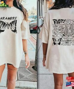 Comfort Colors® Paramore Tour Colors Shirt Doodle Art Sweatshirt Unisex