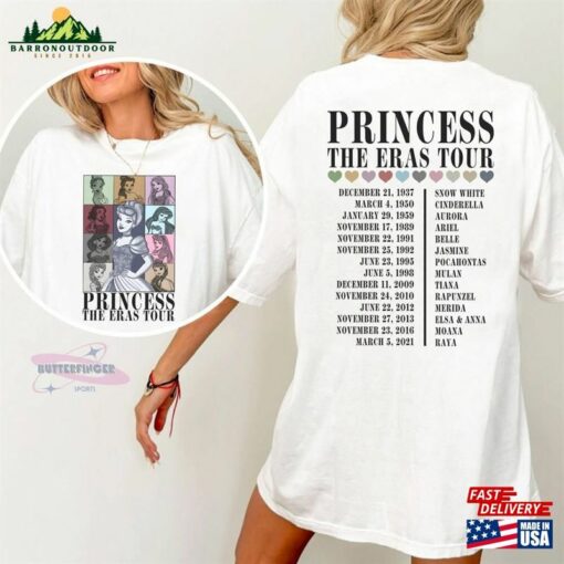 Comfort Colors® Princess The Eras Tour Shirt Disney Unisex T-Shirt