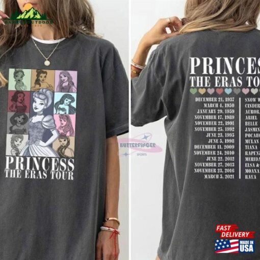 Comfort Colors® Princess The Eras Tour Shirt Disney Unisex T-Shirt