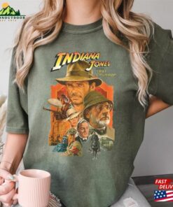 Comfort Colors® Vintage 90S Indiana Jones Adventure Disneyland 1995 Shirt T-Shirt Disney Movie Tee Sweatshirt Unisex