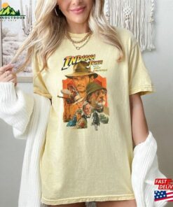 Comfort Colors® Vintage 90S Indiana Jones Adventure Disneyland 1995 Shirt T-Shirt Disney Movie Tee Sweatshirt Unisex