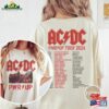 Comfort Colors® Vintage Acdc Pwr Up World Tour Shirt Rock Band Sweatshirt Classic