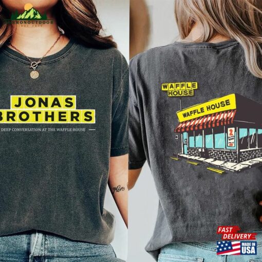 Comfort Colors® Waffle House Shirt Jonas Brothers The Album Merch Hoodie T-Shirt