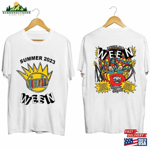 Comfort Colors® Ween Summer Tour 2023 Shirt Rock Band Fan T-Shirt Unisex