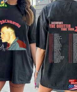 Comfort Colors(r) Zach Bryan The Quittin Time Tour 2024 Shirt Country Music T Shirt Sweatshirt 3