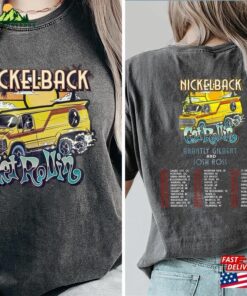 Comfort Colors(r)Nickelback Get Rollinshirt Nickleback Tour 2023 T Shirt Classic 1