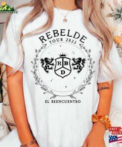Comfort Colors®Soy Rebelde Tour 2023 Shirt Vintage Music Rbd Touring Tee T-Shirt Sweatshirt