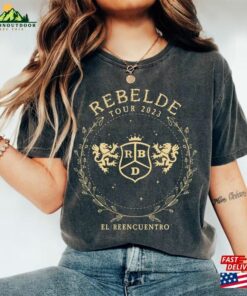 Comfort Colors®Soy Rebelde Tour 2023 Shirt Vintage Music Rbd Touring Tee T-Shirt Sweatshirt
