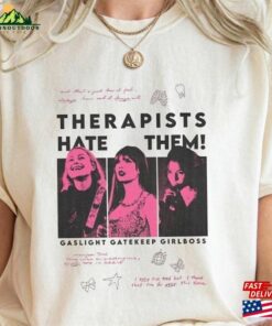 Comfort Colors 1717 Therapist Hate Them Shirt Ph0ebe Bridg3rs Tayl0r Swiftiee Hoodie Sweatshirt