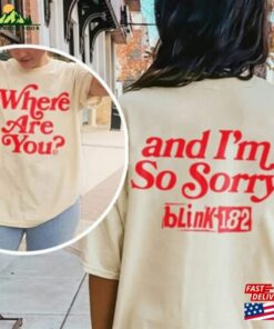 Comfort Colors Blink 182 Shirt Band Tee Sweatshirt Classic