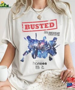 Comfort Colors Busted 2023 Tour T-Shirt Music Band Shirt Greatest Hits Shirts Unisex Hoodie