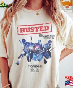 Comfort Colors Busted 2023 Tour T-Shirt Music Band Shirt Greatest Hits Shirts Unisex Hoodie