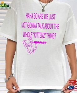 Comfort Colors Doja Cat The Scarlet Tour 2023 Shirt Kittenz Merch Concert Unisex Hoodie