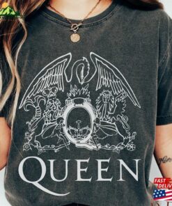 Comfort Colors Freddie Mercury Queen Band Shirt Festival Clothing Rock T-Shirt Hoodie Classic