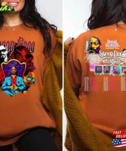 Comfort Colors High School Reunion 2023 Tour Shirt Snoop Dogg Wiz Khalifa Rap Shir Sweatshirt Hoodie