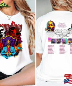 Comfort Colors High School Reunion 2023 Tour Shirt Snoop Dogg Wiz Khalifa Rap Shir Sweatshirt Hoodie 3